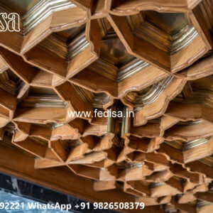 Wooden Classic Ceiling Design No False Ceiling Design No-8318
