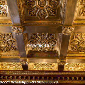 Wooden Classic Ceiling Design Ceiling With Wood Design No-8339