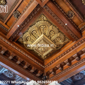 Wooden Classic Ceiling Design Room Fall Ceiling Design 2026 No-8340