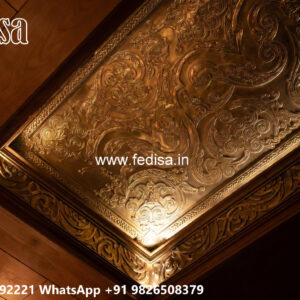 Wooden Classic Ceiling Design Design Pop Design No-8350