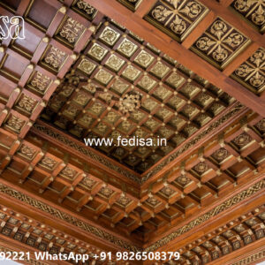 Wooden Classic Ceiling Design False Ceiling Tiles Design No-8366