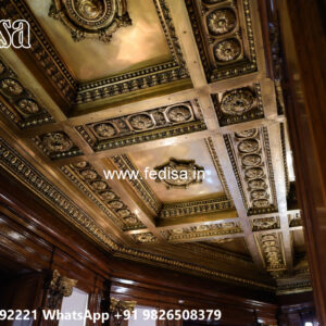 Wooden Classic Ceiling Design Pop Ceiling Paint Design No-8372