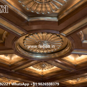 Wooden Classic Ceiling Design Pop Design Catalog No-8376