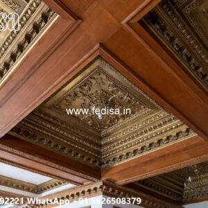 Wooden Classic Ceiling Design Wooden Ceiling Design For Balcony No-8385