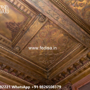 Wooden Classic Ceiling Design Design Of False Ceiling For Home No-8394