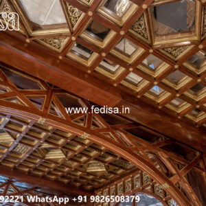Wooden Classic Ceiling Design American Ceiling Design No-8399