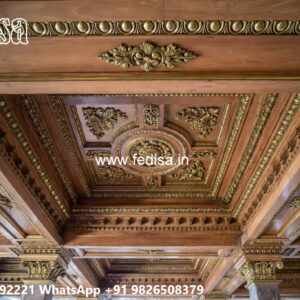 Wooden Classic Ceiling Design No Ceiling Design No-8405