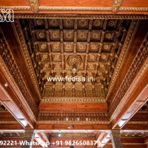 Wooden Classic Ceiling Design Pvc Ceiling Design For Drawing Room No-8426