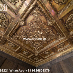 Wooden Classic Ceiling Design Home Interior Ceiling Design No-8427
