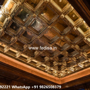 Wooden Classic Ceiling Design False Ceiling Tv Design No-8441