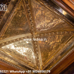 Wooden Classic Ceiling Design Room Roof Pop Design No-8452