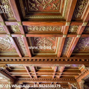 Wooden Classic Ceiling Design Roof Pvc Ceiling Design No-8465