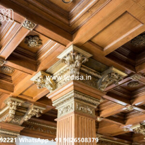 Wooden Classic Ceiling Design New House Ceiling Design No-8470