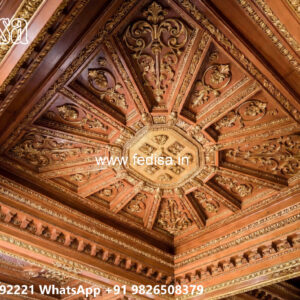 Wooden Classic Ceiling Design Modern Drop Ceiling Designs No-8471