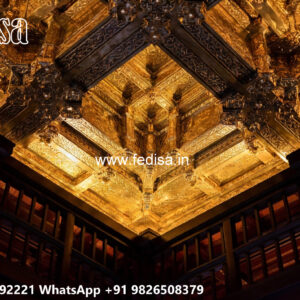 Wooden Classic Ceiling Design Hall Pvc Design No-8502