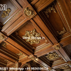 Wooden Classic Ceiling Design Ceiling Groove Design No-8508