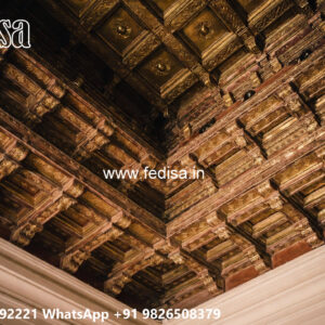 Wooden Classic Ceiling Design False Ceiling Design For Small Restaurant No-8519