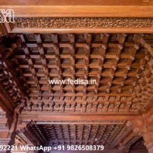 Wooden Classic Ceiling Design Room Ceiling Design Ideas No-8522
