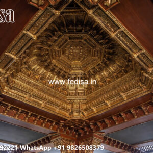 Wooden Classic Ceiling Design Cement Design On Ceiling No-8524