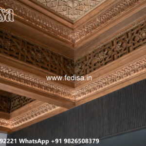 Wooden Classic Ceiling Design Acrylic False Ceiling Design No-8527