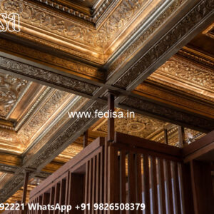 Wooden Classic Ceiling Design Great Room Ceiling Ideas No-8530