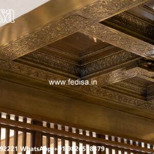 Wooden Classic Ceiling Design Ceiling For Hall Design No-8537
