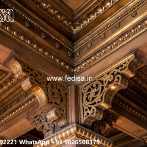 Wooden Classic Ceiling Design Pop Best Design For Room No-8550