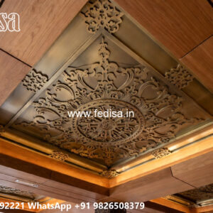 Wooden Classic Ceiling Design Ghar Ceiling Design No-8558