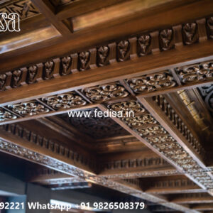 Wooden Classic Ceiling Design Honeycomb Ceiling Design No-8560