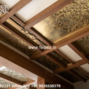 Wooden Classic Ceiling Design Room Gypsum Design No-8570