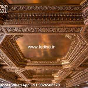 Wooden Classic Ceiling Design Gypsum For Ceiling Design No-8580