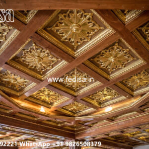 Wooden Classic Ceiling Design Garage Ceiling Design 2026 No-8591
