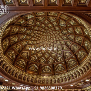 Wooden Classic Ceiling Design Pop Best Design For Bedroom No-8594