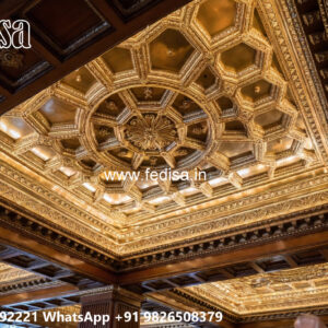 Wooden Classic Ceiling Design Pop 4 Ceiling Design No-8610