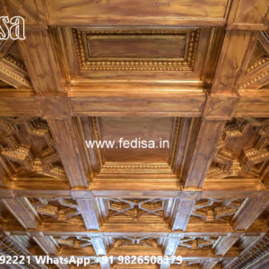 Wooden Classic Ceiling Design Pop In Home Design No-8622
