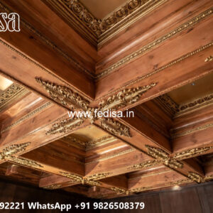 Wooden Classic Ceiling Design Pop Ke Plus Minus Ke Design No-8629