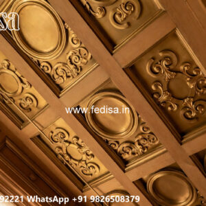 Wooden Classic Ceiling Design Chhat Ka Pop Design No-8645