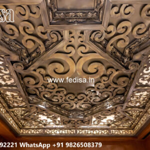 Wooden Classic Ceiling Design Ceiling Design Putty No-8659