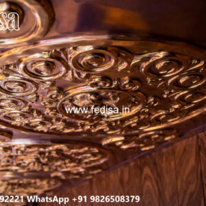 Wooden Classic Ceiling Design Roof Down Ceiling Design No-8665