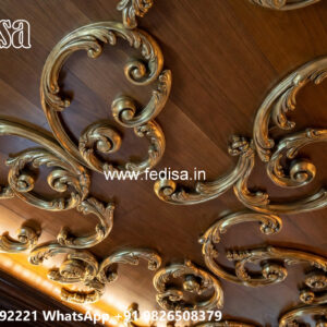 Wooden Classic Ceiling Design Simple Plywood Ceiling Design No-8676