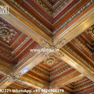 Wooden Classic Ceiling Design Decorating High Ceilings No-8685