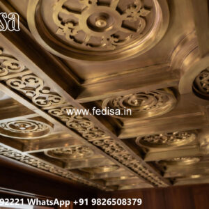 Wooden Classic Ceiling Design Pvc Sheet False Ceiling Design No-8693