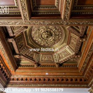 Wooden Classic Ceiling Design Ceiling Structure Design No-8697