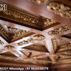 Wooden Classic Ceiling Design Modern Living Room Ceiling Fans No-8723