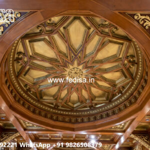 Wooden Classic Ceiling Design Down Ceiling Design For Porch No-8751