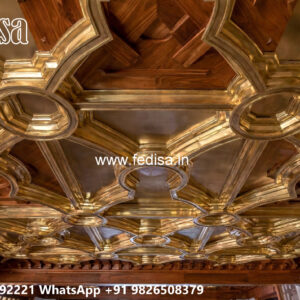 Wooden Classic Ceiling Design Pvc Bedroom Ceiling Design No-8765