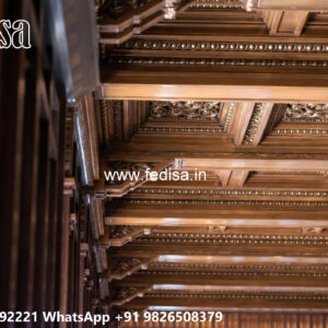 Wooden Classic Ceiling Design Simple Plain False Ceiling Design No-8766