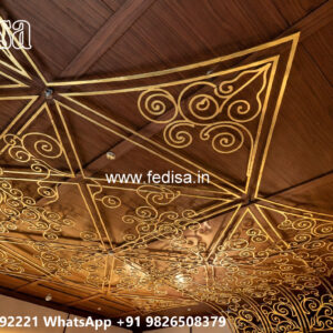 Wooden Classic Ceiling Design Pop Ceiling Design Catalog Bedroom No-8774