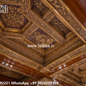 Wooden Classic Ceiling Design Pvc Ceiling New Design No-8807
