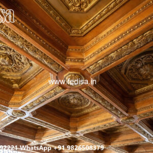 Wooden Classic Ceiling Design Ceiling Decoration Ideas Bedroom No-8812